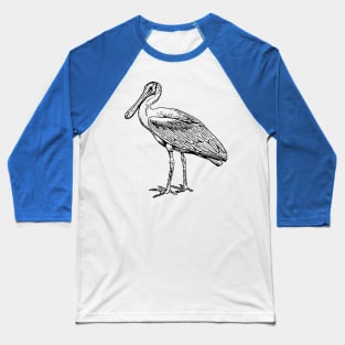 spoonbill Baseball T-Shirt